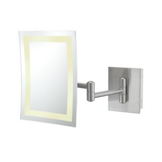 Kimball & Young Collection Single sided LED rectangular wall mirror