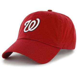 47 BRAND Washington Nationals Clean Up Adjustable Hat   Size Adjustable, Red