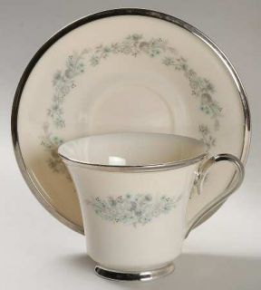 Lenox China Repertoire Footed Cup & Saucer Set, Fine China Dinnerware   Dimensio