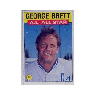 1986 Topps #714 George Brett AS Sports Collectibles