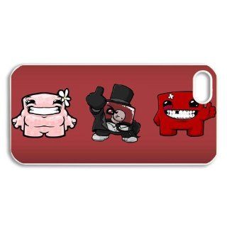 CTSLR iphone 5 Slim Case Cover Protective   Game Super Meat Boy (17.25)   58 Cell Phones & Accessories