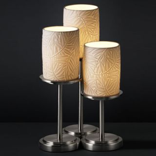 Justice Design Group Limoges Dakota 3 Light Portable Table Lamp (Set