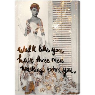 Oliver Gal Walk Like You Have Canvas Art