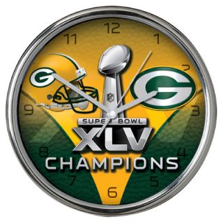 The Memory Company Green Bay Packers Super Bowl Champions Clock in