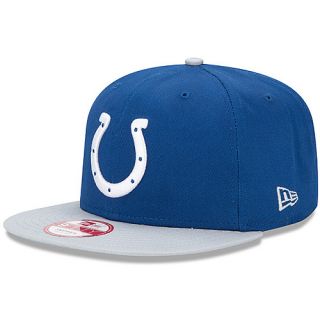 NEW ERA Mens Indianapolis Colts 9FIFTY Baycik Snapback Cap   Size Adjustable,