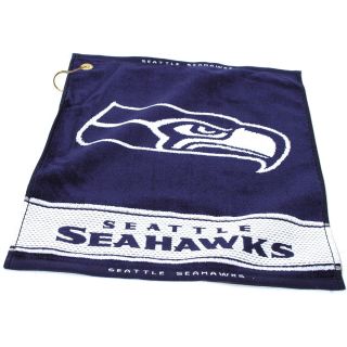 Team Golf Seattle Seahawks Jacquard Woven Towel (637556328809)