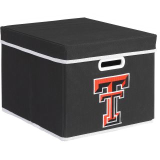 MyOwnersBox COLLEGE STACKITS Fabric Storage Cube Texas Tech University (12006 