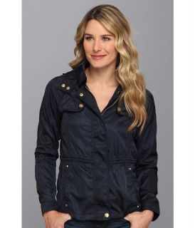 Vince Camuto Quilt Detail Short Anorak F8571 Womens Coat (Navy)