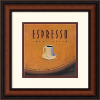 Amanti Art Espresso Framed Art Print by Jillian David Design