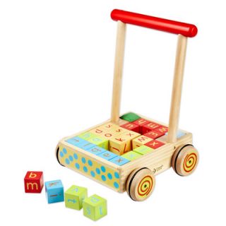 Classic Toy Baby Walker with 28 Blocks