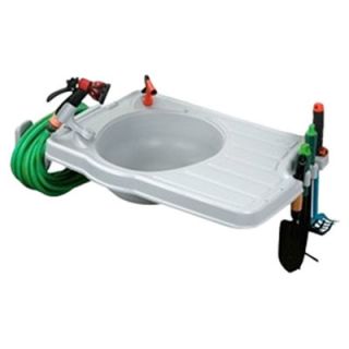 Riverstone Industries Outdoor Sink with Large Work Space and