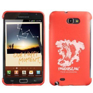 Pandosilan TPU Slim Fit Case for Samsung Galaxy Note SGH i717, GT N7000  Red Cell Phones & Accessories