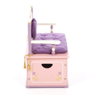 Levels of Discovery Princess Kids Storage Bench