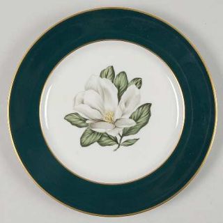 Arcadian   Prestige Windsor Salad Plate, Fine China Dinnerware   White Flower Ce