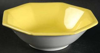 Johnson Brothers Heritage Yellow Coupe Cereal Bowl, Fine China Dinnerware   Yell