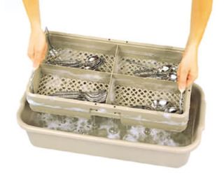 Vollrath Soak System   5 in Drain Box, 5 in Soak Box, Half Size