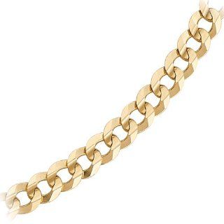 20" Curb Link Neck Chain in 10K Yellow Gold Jewelry