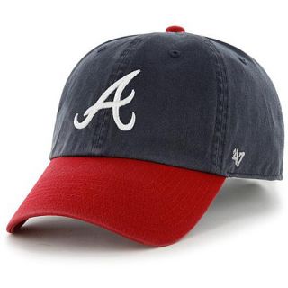 47 BRAND Youth Atlanta Braves Clean Up Adjustable Cap   Size Adjustable