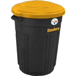 Wild Sports Pittsburgh Steelers 32 Gallon Trash Can (T32NFL124)