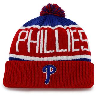 47 BRAND Mens Philadelphia Phillies Calgary Cuffed Knit Hat   Size