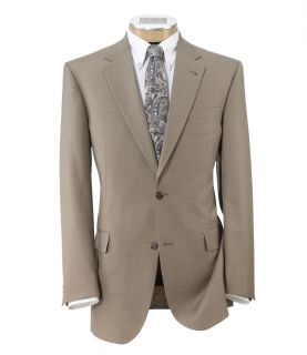 Signature 2 Button Wool Suit with Plain Front Trousers Extended Sizes JoS. A. Ba