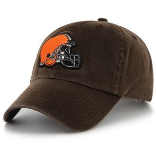 47 BRAND Mens Cleveland Browns Clean Up Adjustable Hat   Size Adjustable