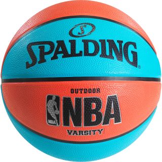 Spalding NBA Varsity Neon Basketball   Size 29.5 Inches, Blue (73 793E)