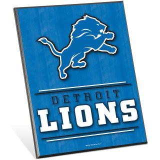 Wincraft Detroit Lions 8x10 Wood Easel Sign (29114014)