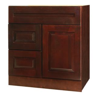 Coastal Collection Vintage Series 30 Maple Bathroom Vanity Base