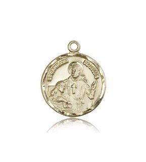 JewelsObsession's 14K Gold St. Camillus of Lellis Medal Jewels Obsession Jewelry