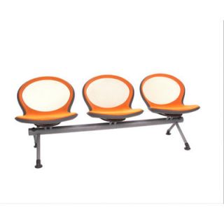 OFM Net Series Mesh Three Chair Beam Seating