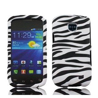 Samsung Zebra Design Faceplate Hard Phone Case Cover for Straight Talk Samsung Galaxy Proclaim 720C SCH S720C Cell Phones & Accessories