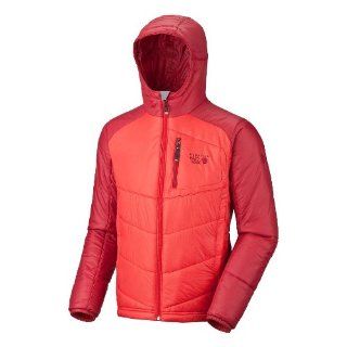 Mountain Hardwear Hooded Compressor PL Jacket   Men's Jackets SM Lava Sports & Outdoors