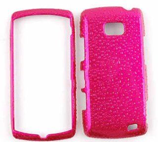 CELL PHONE CASE COVER FOR LG ALLY APEX AXIS VS740 RAIN DROP HOT PINK Cell Phones & Accessories