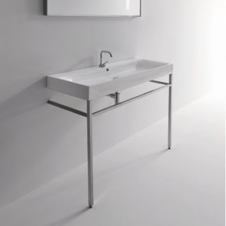 WS Bath Collections Kerasan Cento Free Standing Bathroom Sink