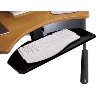 Office in an Hour   Articulating Keyboard Shelf