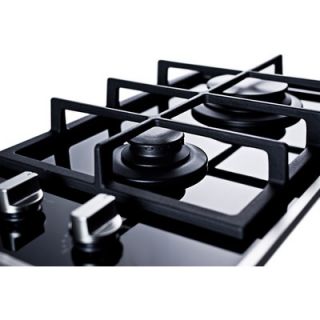 Summit Appliance 2 Burner Gas on Glass Cooktop