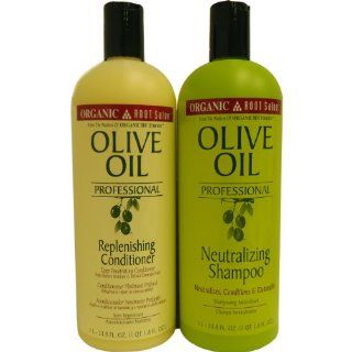 Organic Root Stimulator Olive Oil Shampoo & Conditioner  Hair Shampoos  Beauty