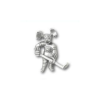 Hockey Moose Lapel Pin Jewelry