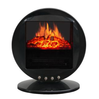Stonegate Oscillating 5115 BTU 120 Volt Desk Top Fireplace Heater