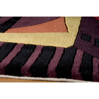 Momeni New Wave Plum Rug