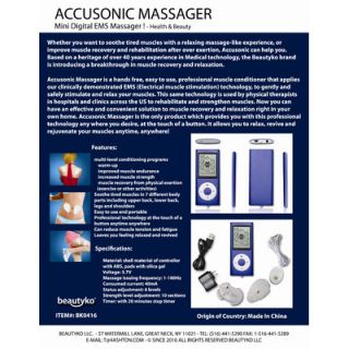 Beautyko Accusonic Mini Digital EMS Massager