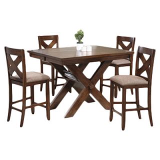 Alpine Furniture Anderson 7 Piece Counter Height Dining Set