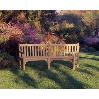 Oxford Garden Essex Curved Wood Garden Bench