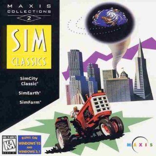 Sim Classics Maxis Collections 2 (SimCity Classic / SimEarth / SimFarm) Software