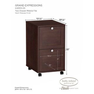kathy ireland Office by Bush Grand Expressions 2 Drawer Mobile File
