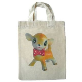 SugarushUK Gift bags, cute bambi mini cotton tote bags Shoes