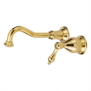 Belle Foret Wall Mounted Vessel Faucet with Double Cross Handles