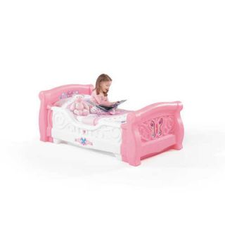 Step2 Girls Toddler Sleigh Bed