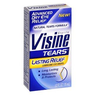 PACK OF 3 EACH VISINE TEARS LASTING RELIEF 0.5OZ PT#34200220705 Health & Personal Care